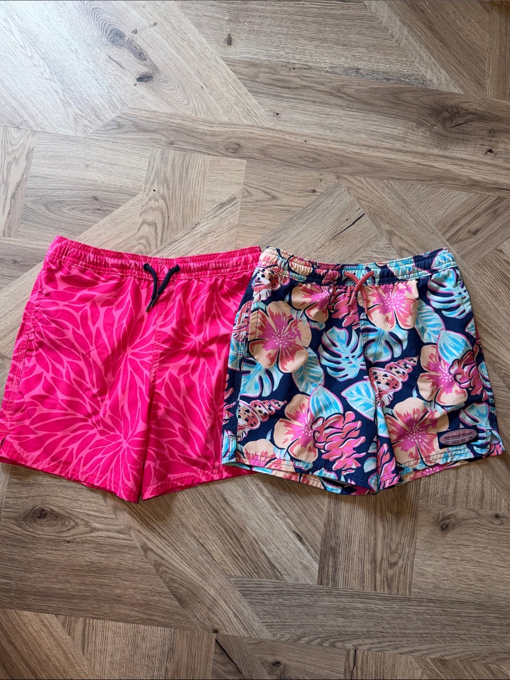 Women’s Pink Floral Swim Shorts - Pack of 2